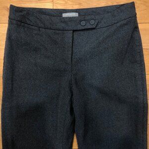 Ann Taylor Petites Wool Flare Leg Gray Pants Size 8P